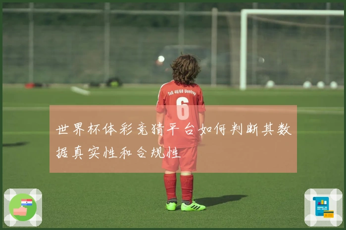 世界杯体彩竞猜平台如何判断其数据真实性和合规性